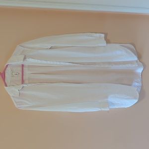 H&M oversized white button up